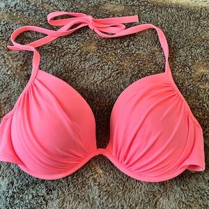 Shade and Shore Hot Pink Swimsuit Top 34DD